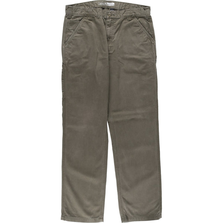Carhartt Relaxed Fit Painter Pants, Men's W36 (approx.) cotton Khaki type Vintage Second Hand
