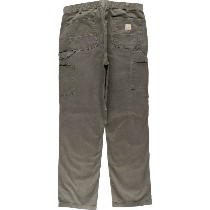 Carhartt Relaxed Fit Painter Pants, Men's W36 (approx.) cotton Khaki type Vintage Second Hand
