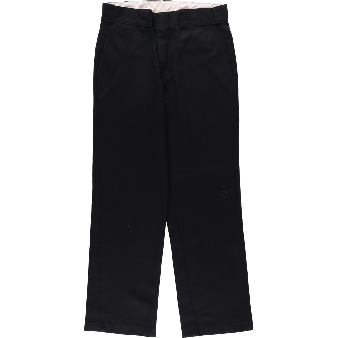 Dickies Work Pants Men's W30 equivalent polyester black type Vintage Second Hand
