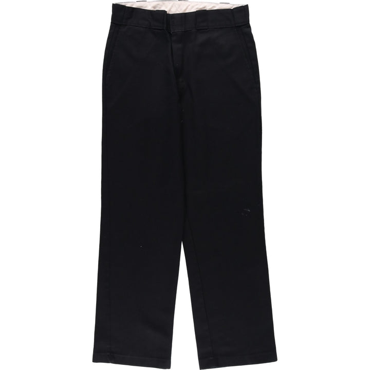 Dickies Work Pants Men's W30 equivalent polyester black type Vintage Second Hand