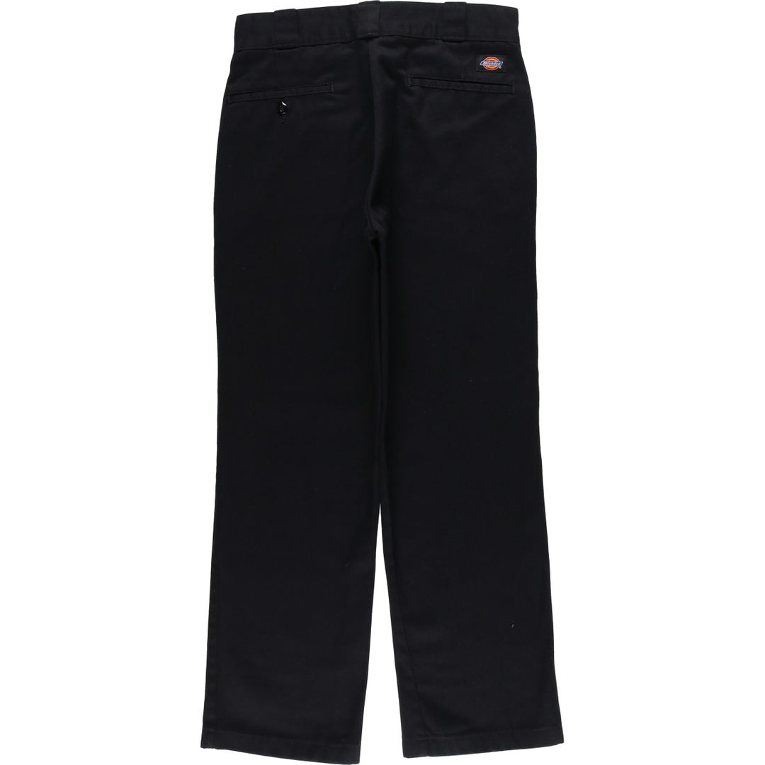 Dickies Work Pants Men's W30 equivalent polyester black type Vintage Second Hand