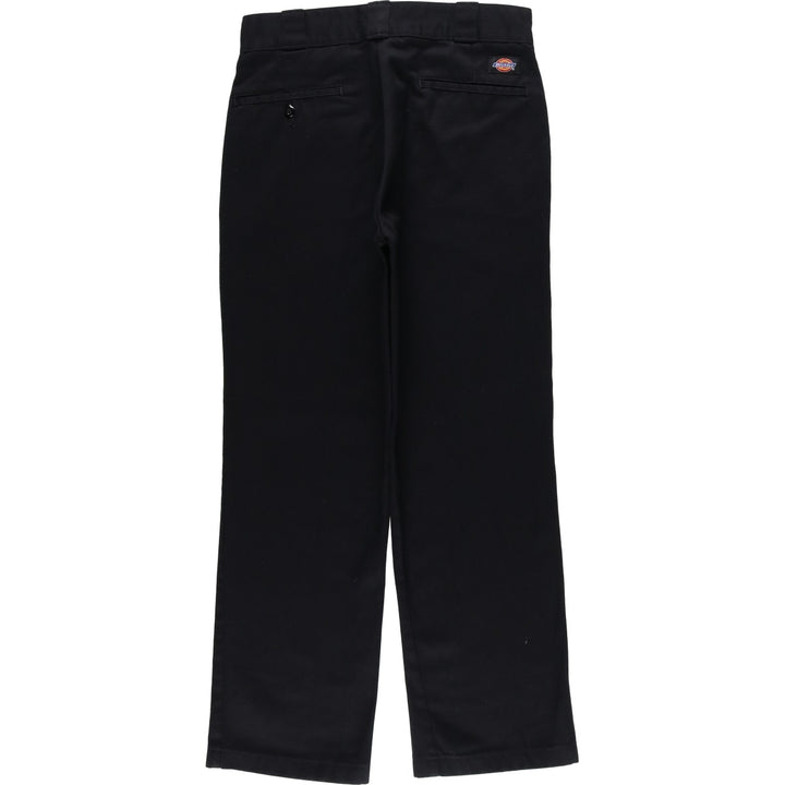 Dickies Work Pants Men's W30 equivalent polyester black type Vintage Second Hand
