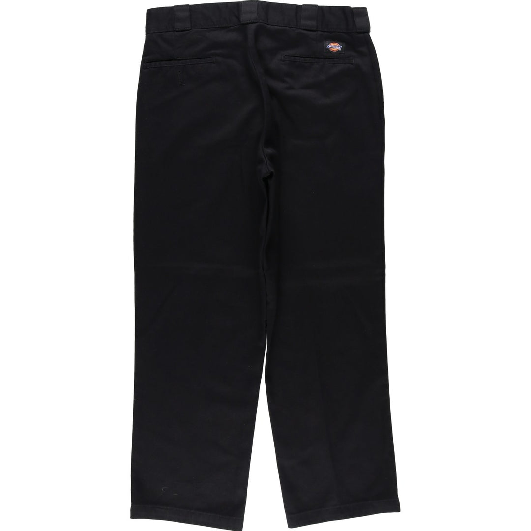 Dickies 874 Original Fit Work Pants, Men's, Size W35 polyester black type Vintage Second Hand