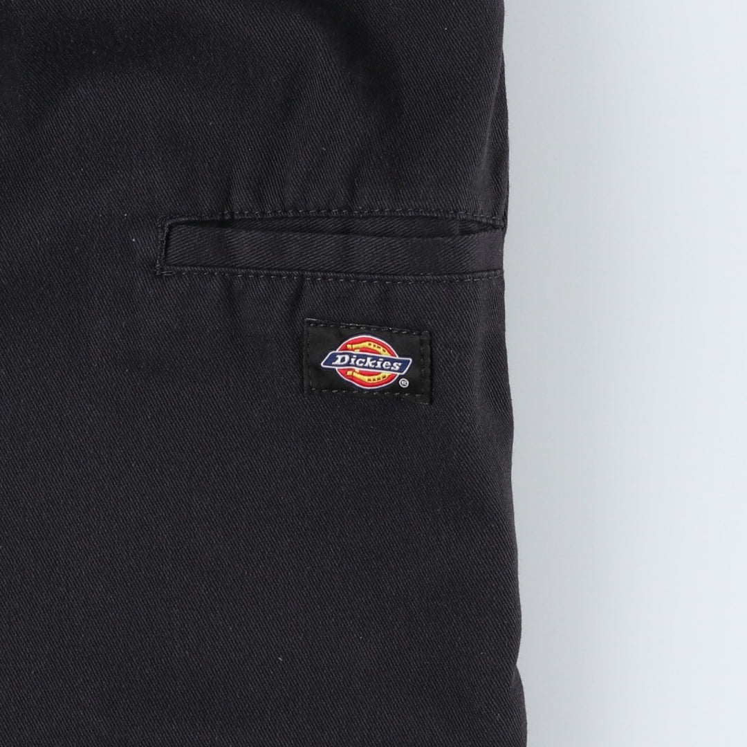 Dickies Loose Fit Double Knee Work Pants, Men's Size W31 (approx.) polyester black type Vintage Second Hand