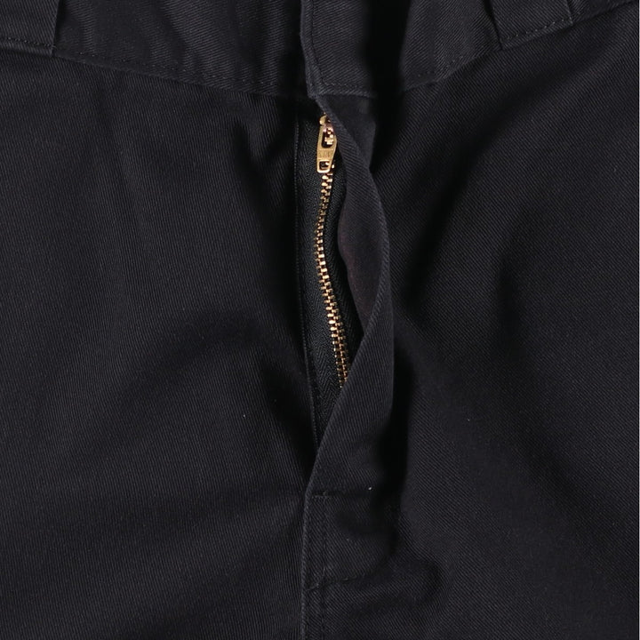 Dickies Loose Fit Double Knee Work Pants, Men's Size W31 (approx.) polyester black type Vintage Second Hand