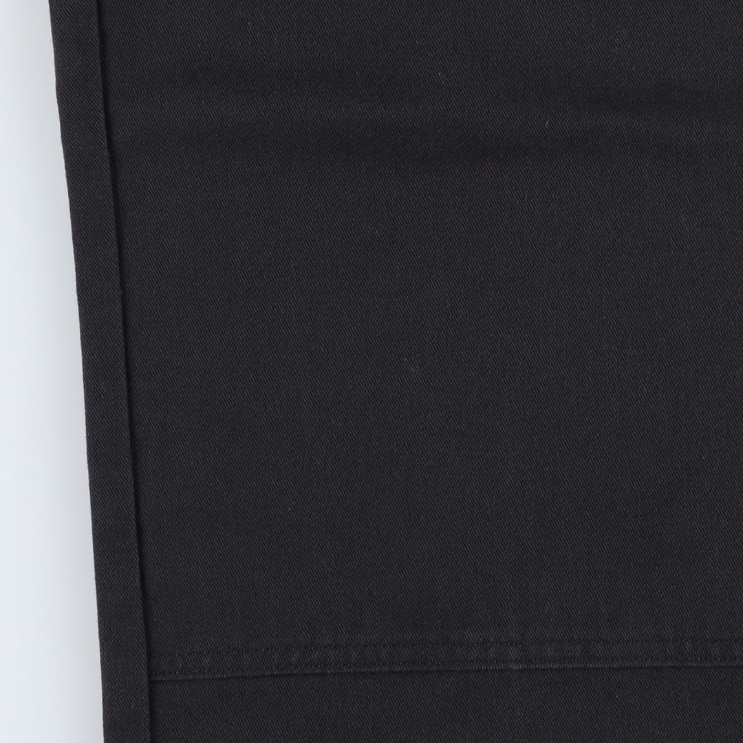 Dickies Loose Fit Double Knee Work Pants, Men's Size W31 (approx.) polyester black type Vintage Second Hand