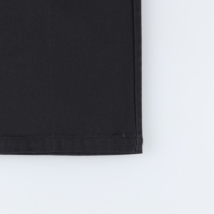Dickies Loose Fit Double Knee Work Pants, Men's Size W31 (approx.) polyester black type Vintage Second Hand