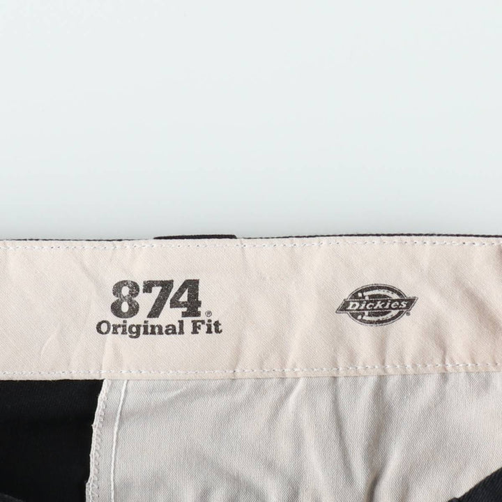 Dickies 874 Original Fit Work Pants for Men, W36 unclear black type Vintage Second Hand
