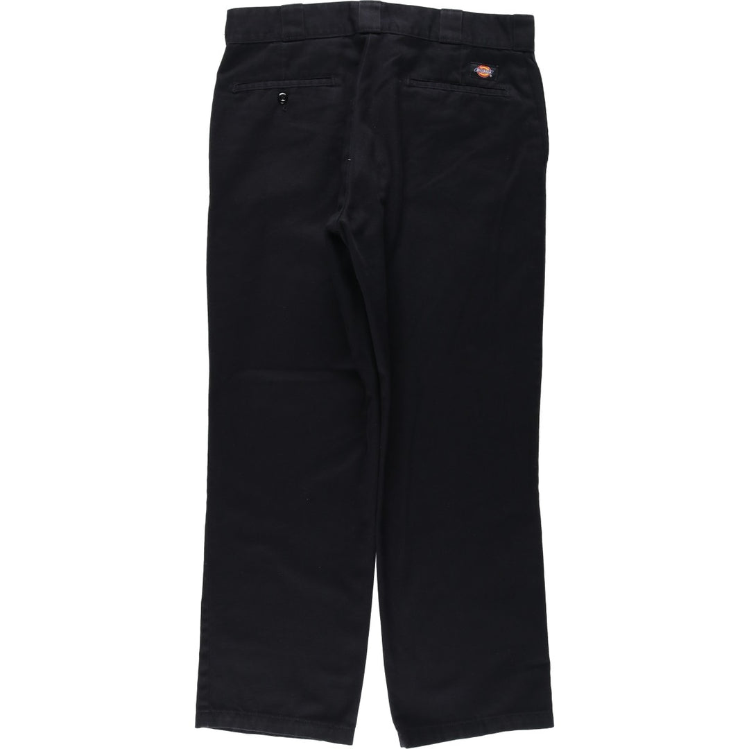 Dickies 874 ORIGINAL FIT Work Pants for Men, W34 equivalent unclear black type Vintage Second Hand