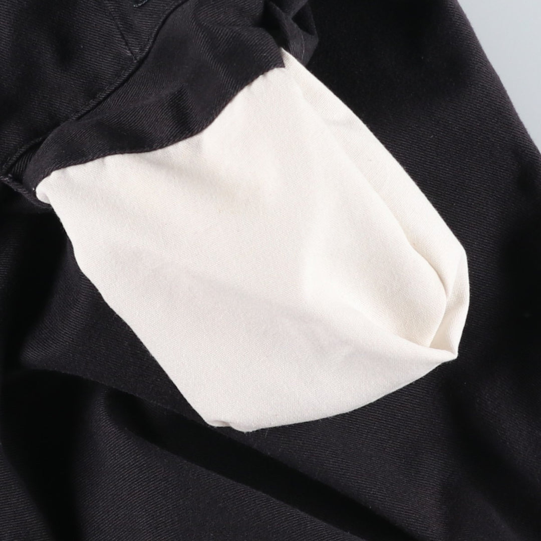 Dickies Work Pants Men's W34 polyester black type Vintage Second Hand