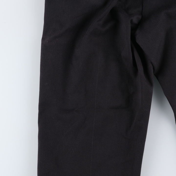 Dickies Work Pants Men's W34 polyester black type Vintage Second Hand