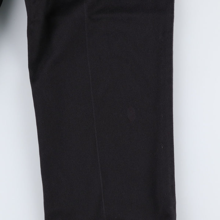 Dickies Work Pants Men's W34 polyester black type Vintage Second Hand