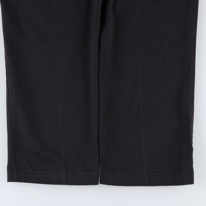 Dickies Work Pants Men's W34 polyester black type Vintage Second Hand
