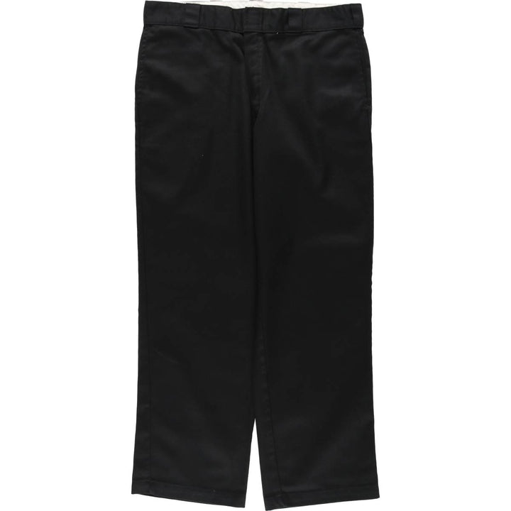 Dickies 874 Flex Original Fit Work Pants, Men's, Size 35 polyester black type Vintage Second Hand