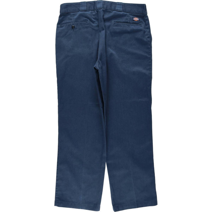 Dickies Work Pants Men's W36 unclear navy blue type Vintage Second Hand