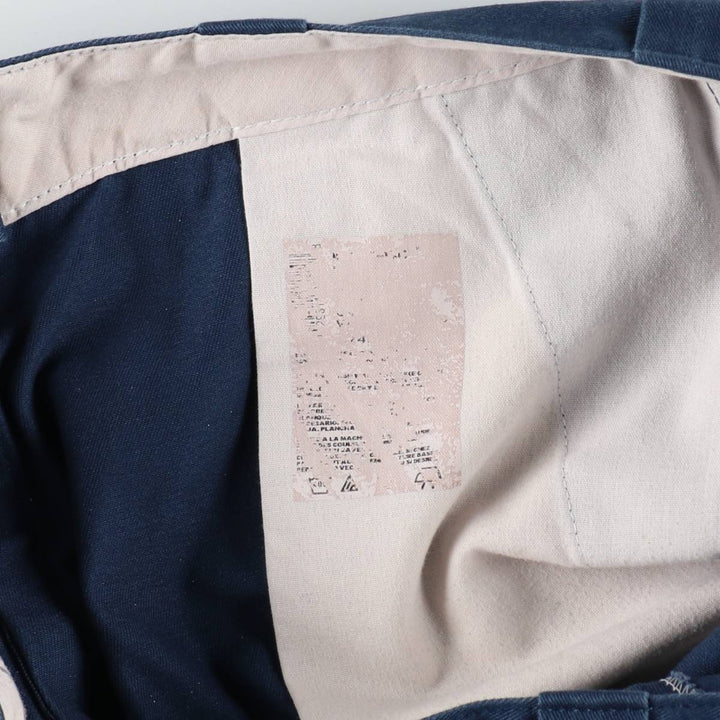 Dickies Work Pants Men's W36 unclear navy blue type Vintage Second Hand