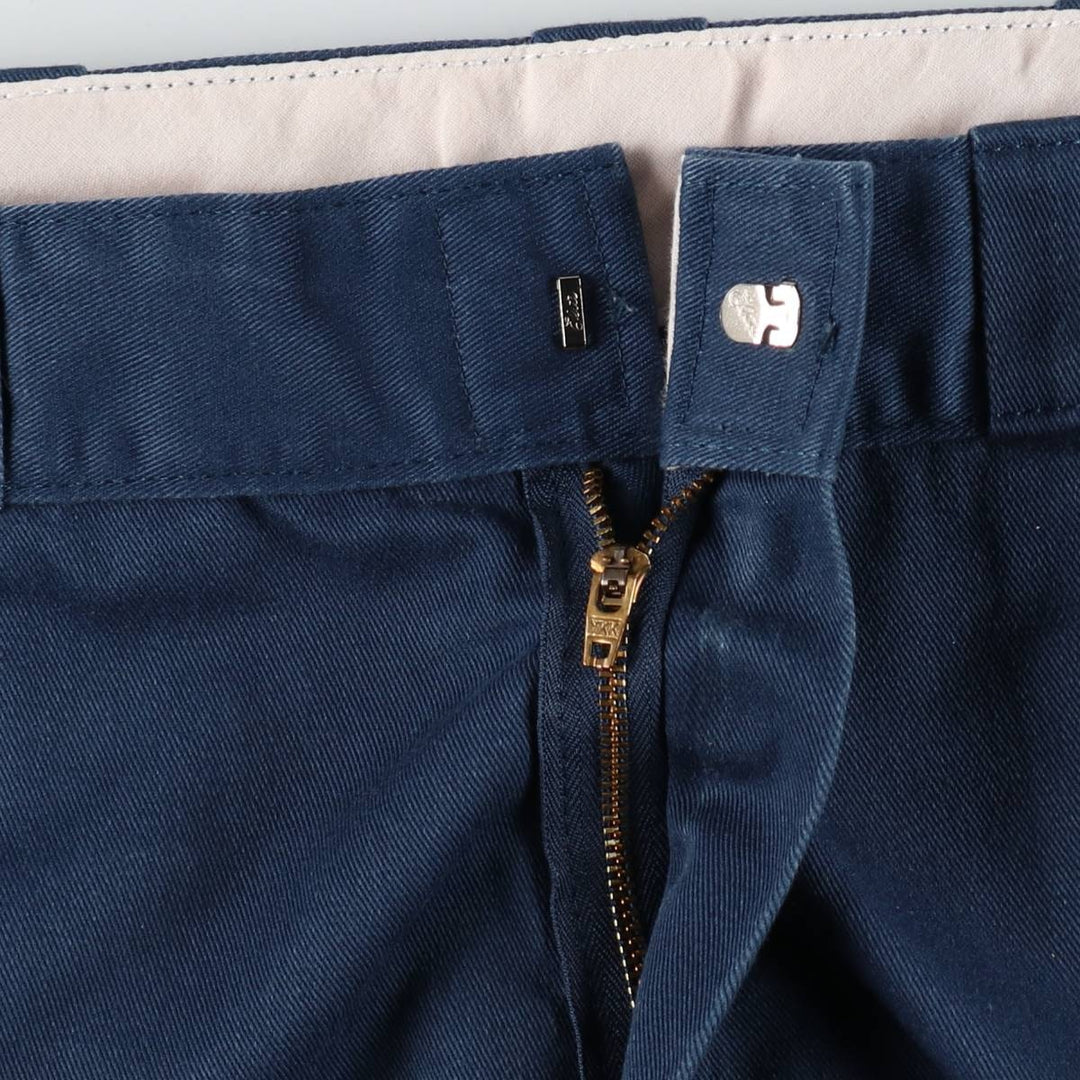 Dickies Work Pants Men's W36 unclear navy blue type Vintage Second Hand