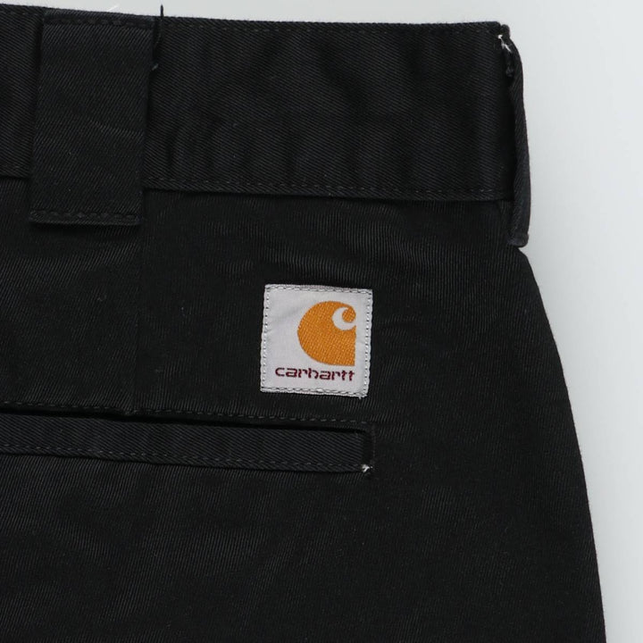 Carhartt MASTER PANT work pants, men's size W37 (approx.) polyester black type Vintage Second Hand