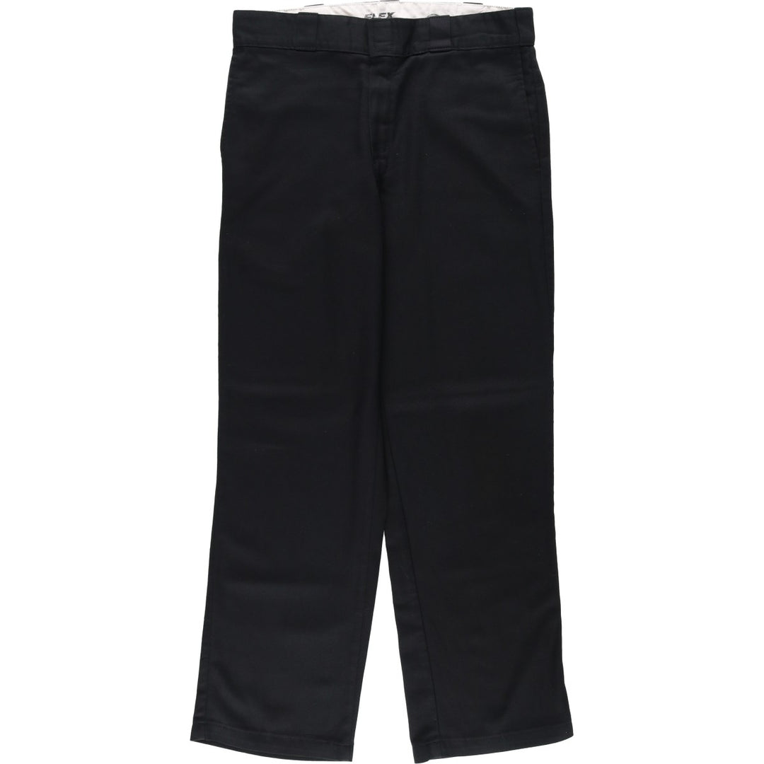 Dickies 874 FLEX ORIGINAL FIT Work Pants for Men, W33 equivalent polyester black type Vintage Second Hand