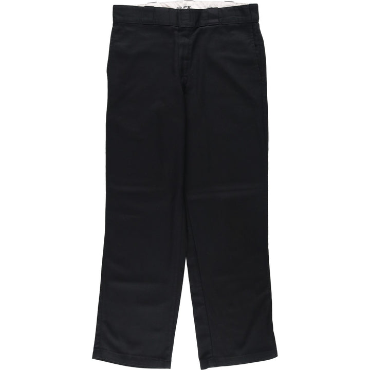 Dickies 874 FLEX ORIGINAL FIT Work Pants for Men, W33 equivalent polyester black type Vintage Second Hand