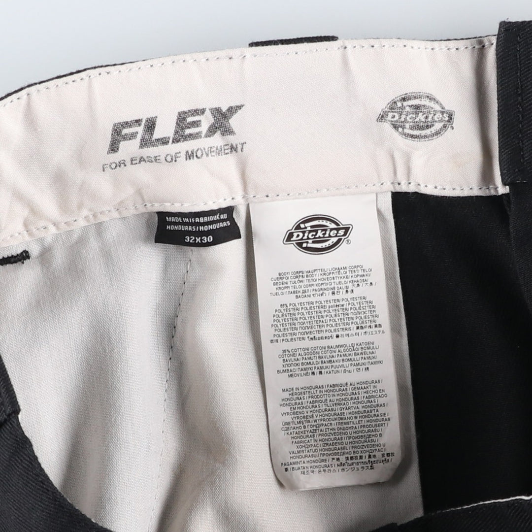 Dickies 874 FLEX ORIGINAL FIT Work Pants for Men, W33 equivalent polyester black type Vintage Second Hand