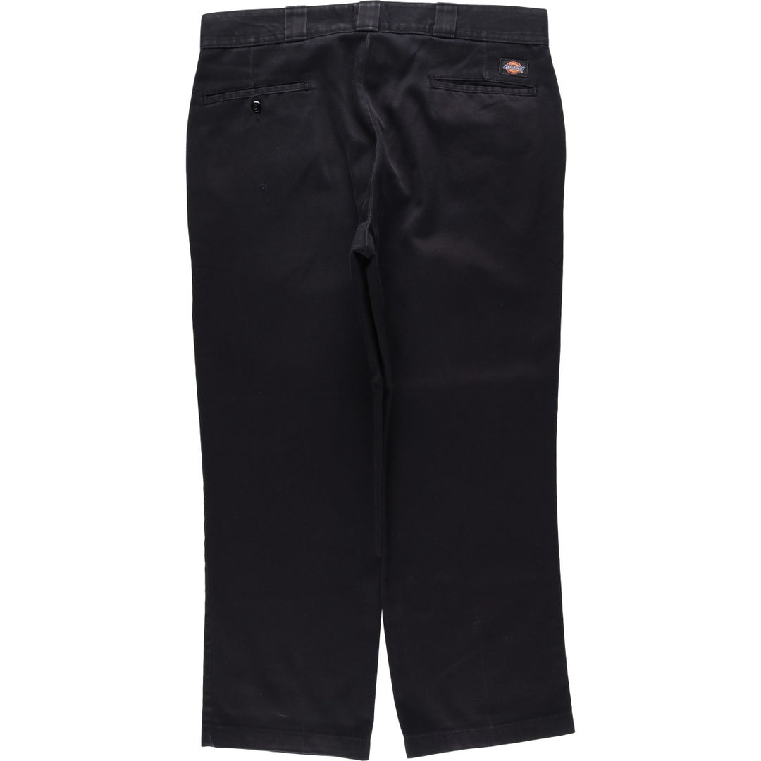 Dickies Work Pants Men's W37 unclear black type Vintage Second Hand