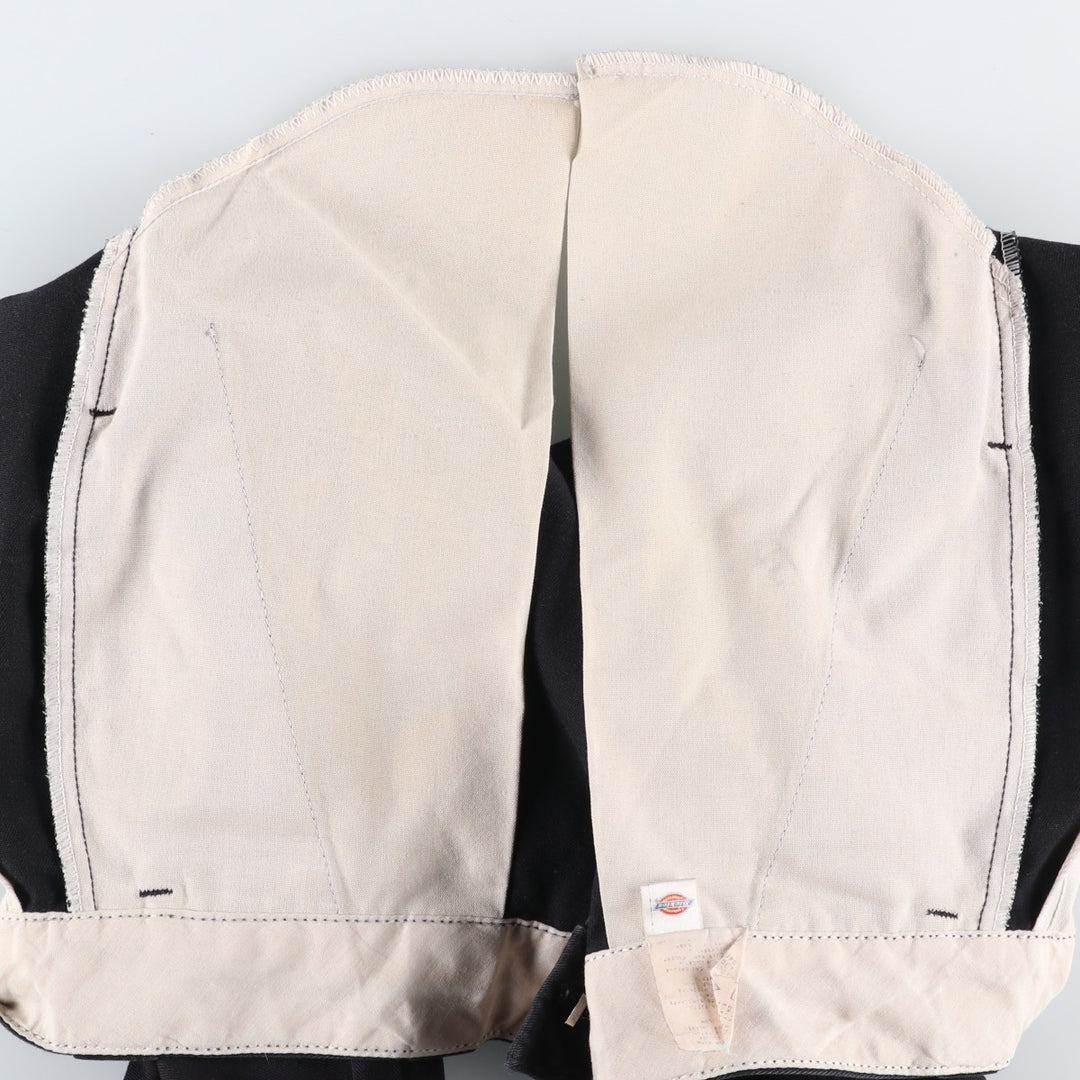 Dickies Work Pants Men's W37 unclear black type Vintage Second Hand