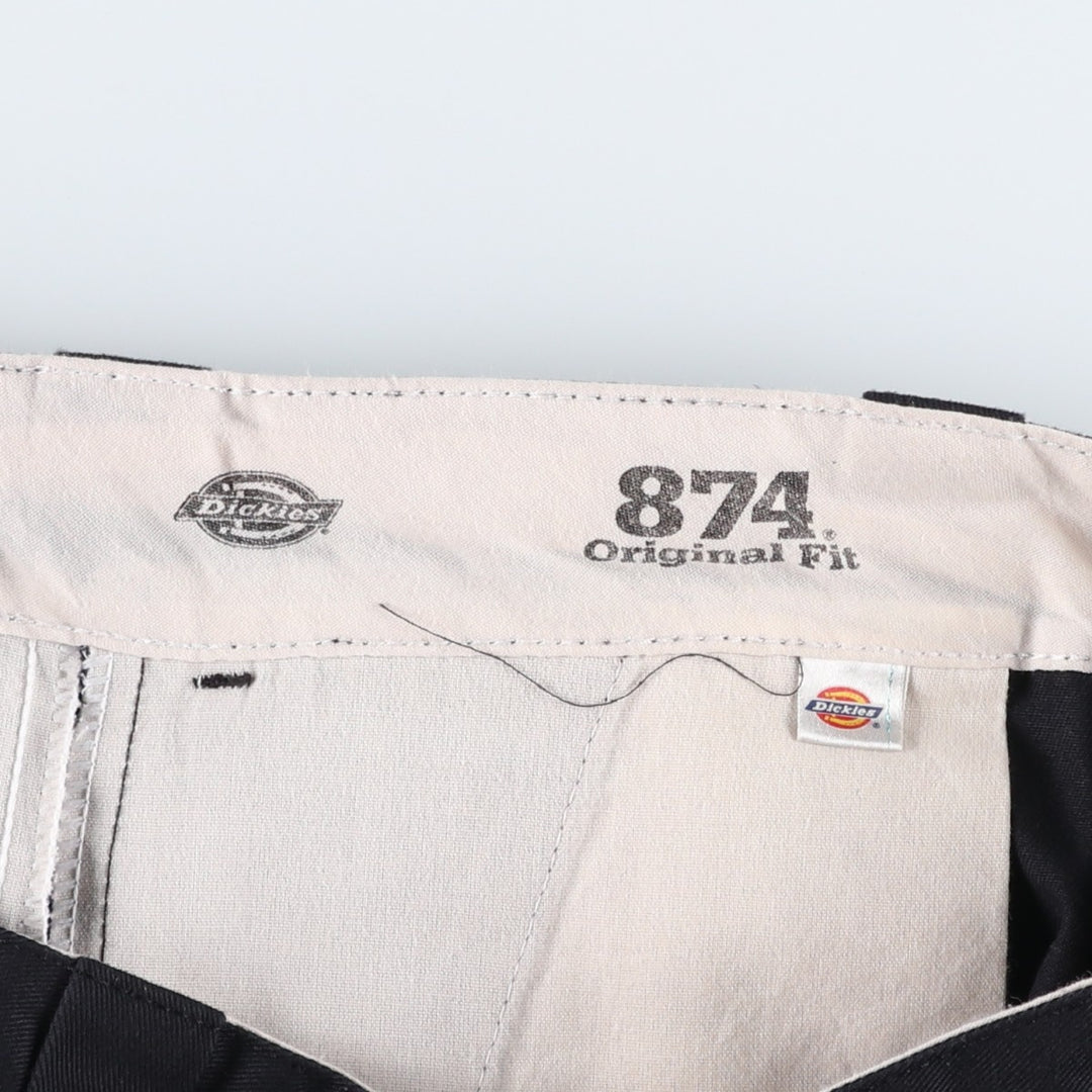Dickies 874 Original Fit Work Pants, Men's, Size W35 unclear black type Vintage Second Hand