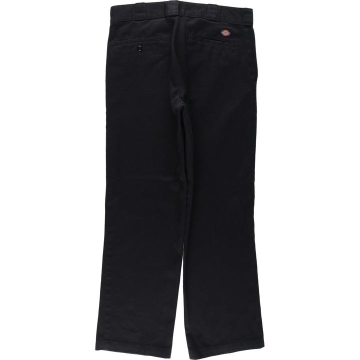 Dickies 874 ORIGINAL FIT Work Pants for Men, W34 equivalent polyester black type Vintage Second Hand