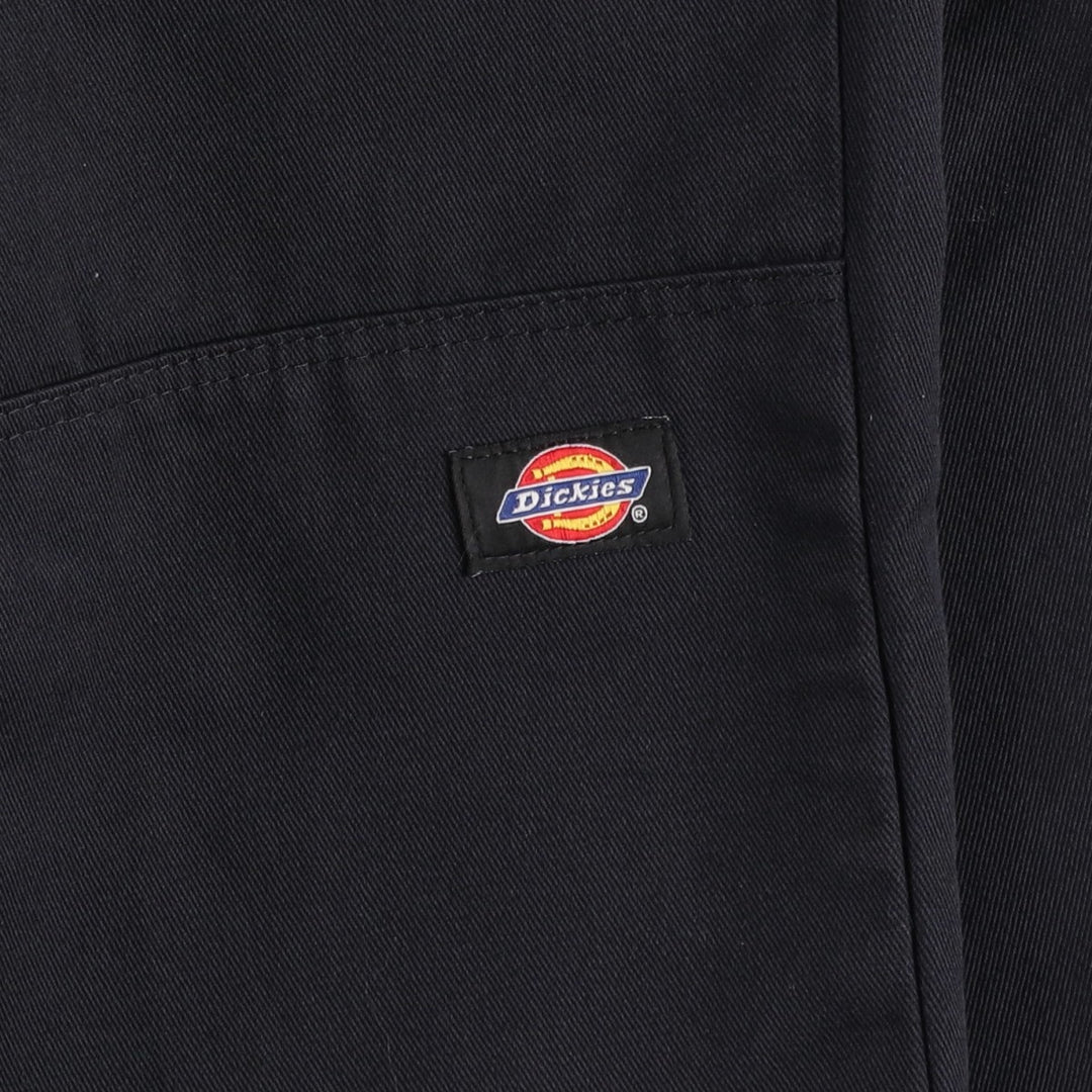 Dickies Loose Fit Double Knee Work Pants, Men's W35 (approx.) polyester black type Vintage Second Hand