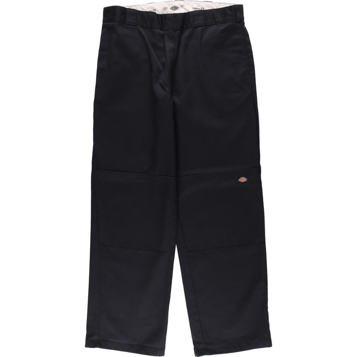 Dickies Loose Fit Double Knee Work Pants Men's W36 unclear black type Vintage Second Hand