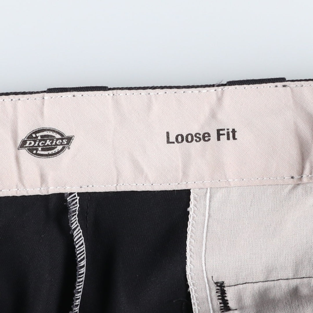 Dickies Loose Fit Double Knee Work Pants Men's W36 unclear black type Vintage Second Hand
