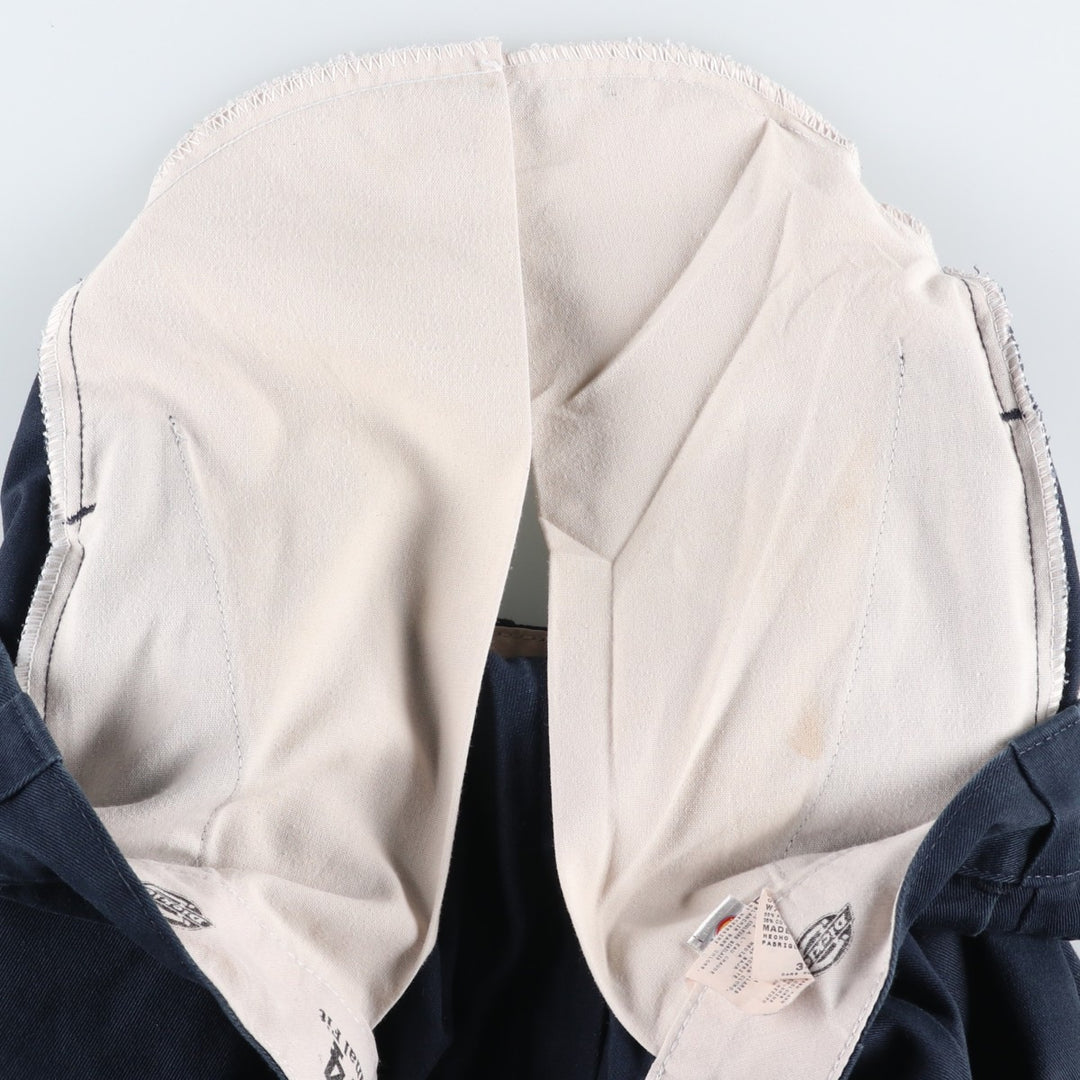 Dickies 874 Original Fit Work Pants, Men's, Size W35 polyester navy blue type Vintage Second Hand