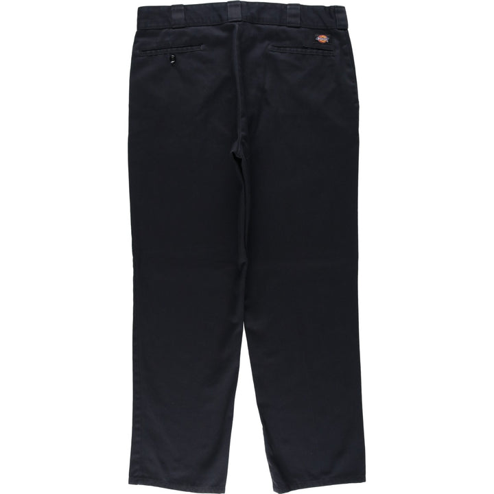 Dickies 874 Original Fit Work Pants for Men, W37 polyester black type Vintage Second Hand