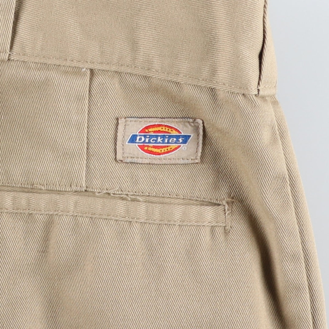 90'S Dickies Work Pants, Men's, W35 Size, Vintage unclear Beige type Vintage Second Hand