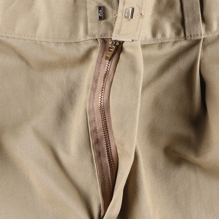 90'S Dickies Work Pants, Men's, W35 Size, Vintage unclear Beige type Vintage Second Hand