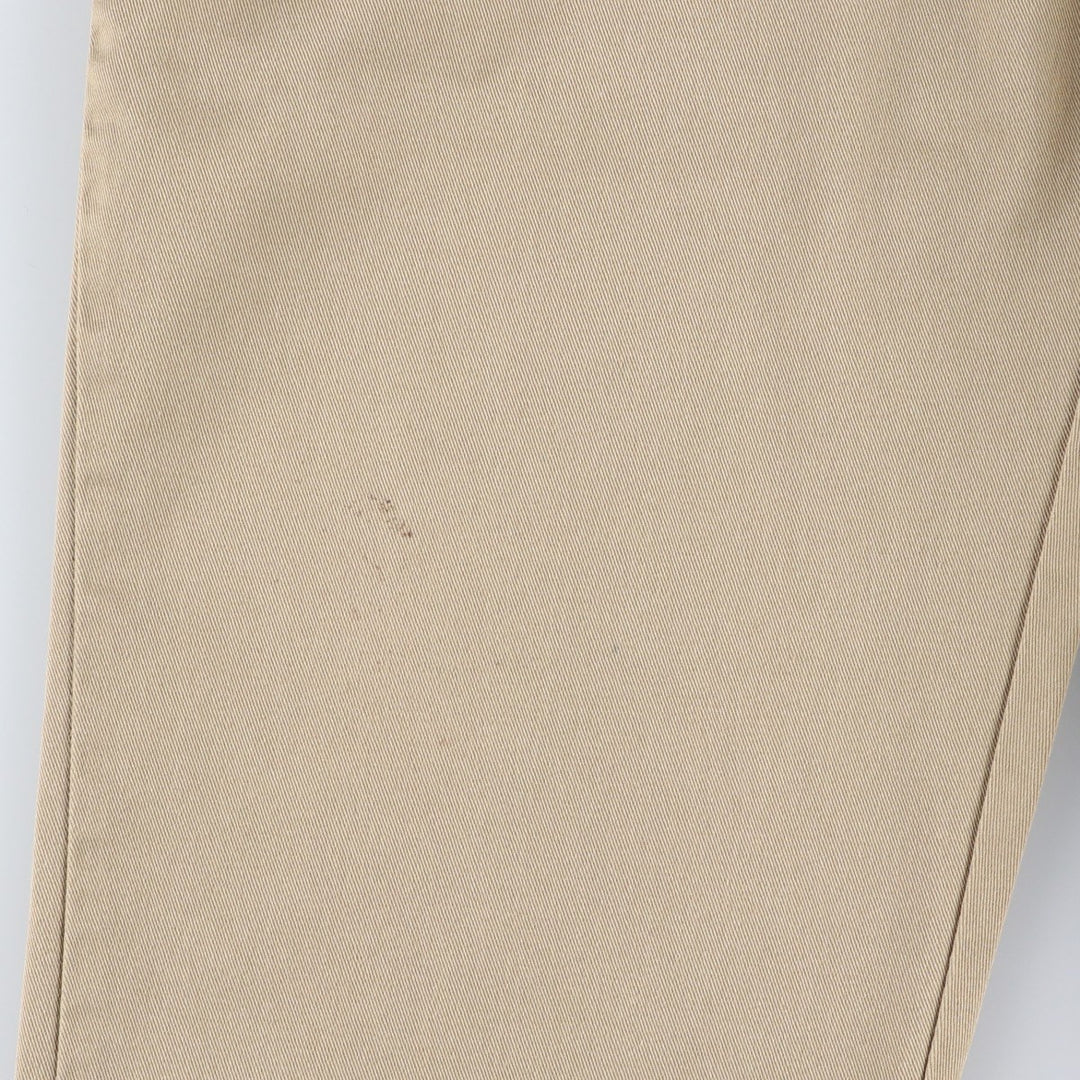 90'S Dickies Work Pants, Men's, W35 Size, Vintage unclear Beige type Vintage Second Hand