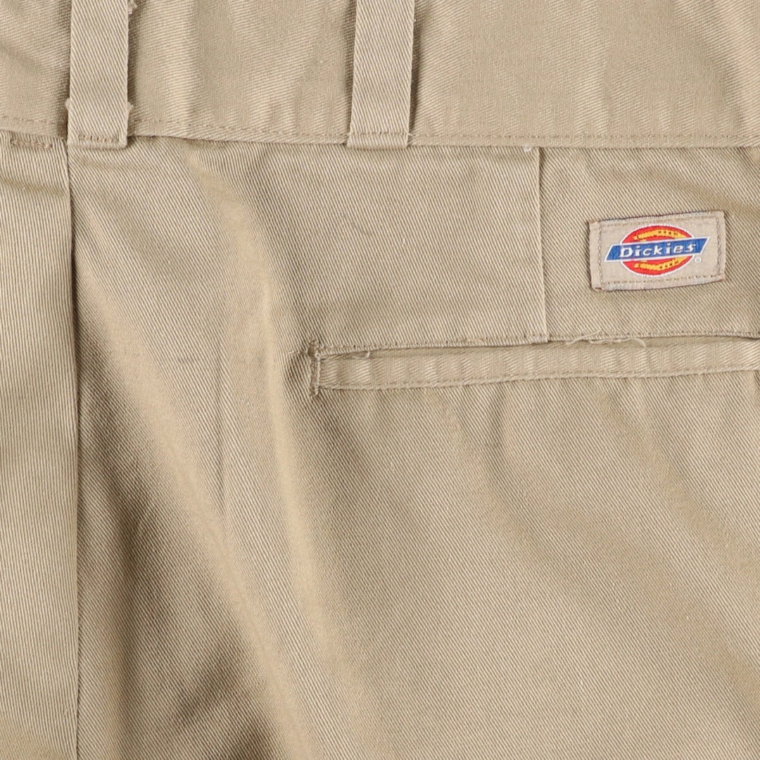 90'S Dickies Work Pants, Men's, W35 Size, Vintage unclear Beige type Vintage Second Hand