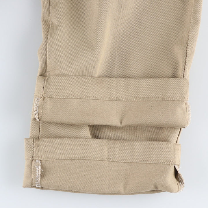 90'S Dickies Work Pants, Men's, W35 Size, Vintage unclear Beige type Vintage Second Hand