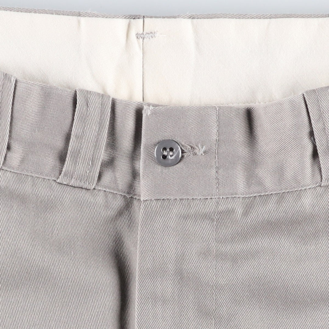 70s-80'S Big Mac Work Pants, Made in USA, Men's Size W36 (approx.), Vintage polyester Beige type Vintage Second Hand