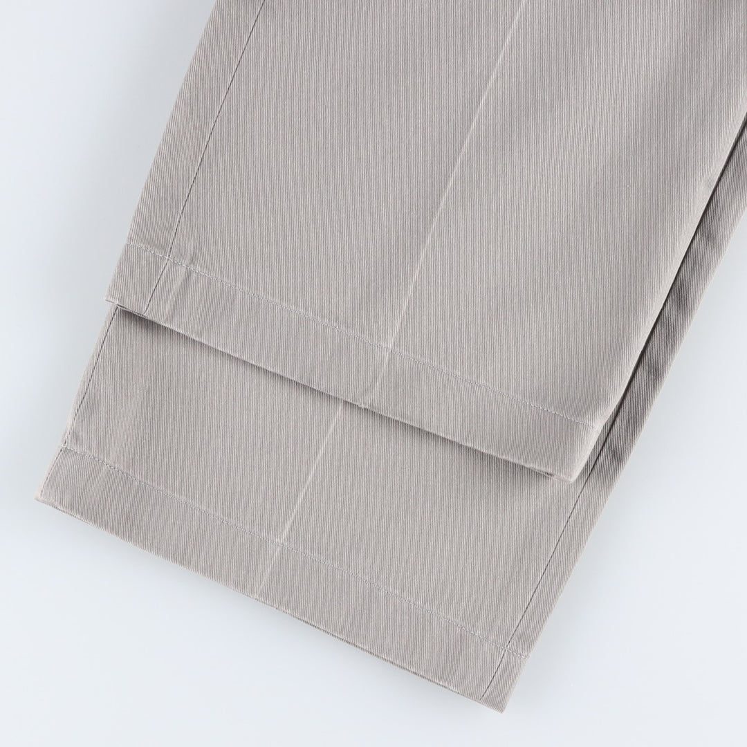 70s-80'S Big Mac Work Pants, Made in USA, Men's Size W36 (approx.), Vintage polyester Beige type Vintage Second Hand