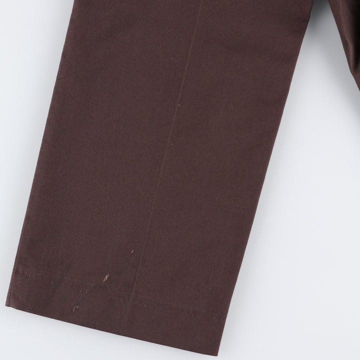 70s-80'S Osh Kosh BEST-PREST Work Pants, Made in USA, Men's W34 (approx.), Vintage polyester brown type Vintage Second Hand