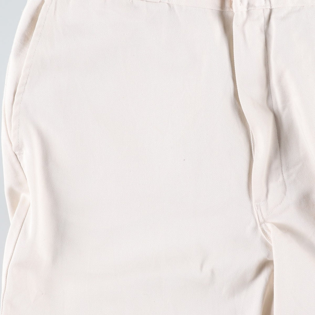 Men's work pants, equivalent to size W34. unclear white type Vintage Second Hand