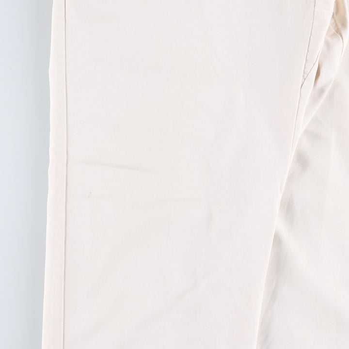 Men's work pants, equivalent to size W34. unclear white type Vintage Second Hand