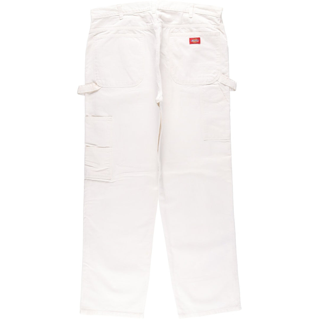 Dickies painter pants, made in Canada, men's size W37 (approx.) cotton white type Vintage Second Hand
