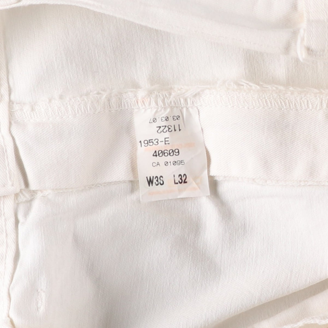 Dickies painter pants, made in Canada, men's size W37 (approx.) cotton white type Vintage Second Hand