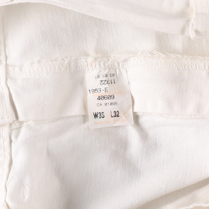 Dickies painter pants, made in Canada, men's size W37 (approx.) cotton white type Vintage Second Hand