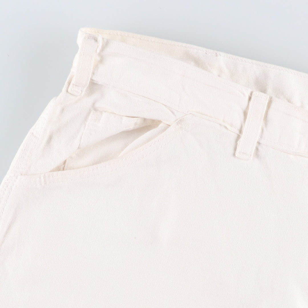 Dickies painter pants, made in Canada, men's size W37 (approx.) cotton white type Vintage Second Hand