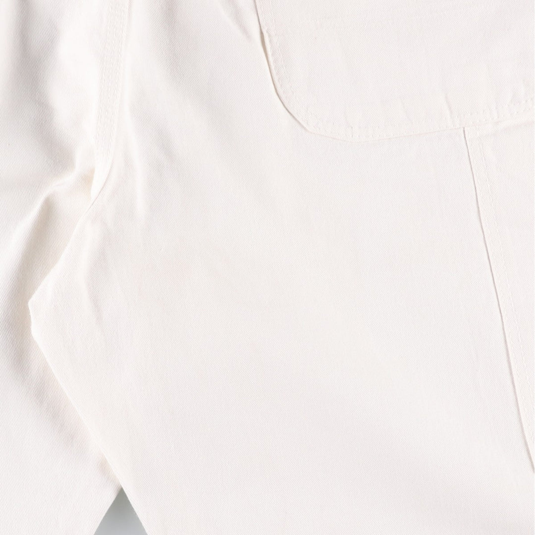 Dickies painter pants, made in Canada, men's size W37 (approx.) cotton white type Vintage Second Hand