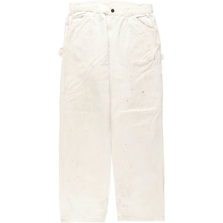 Dickies DURON Painter Pants, Men's W32 (approx.) cotton white type Vintage Second Hand